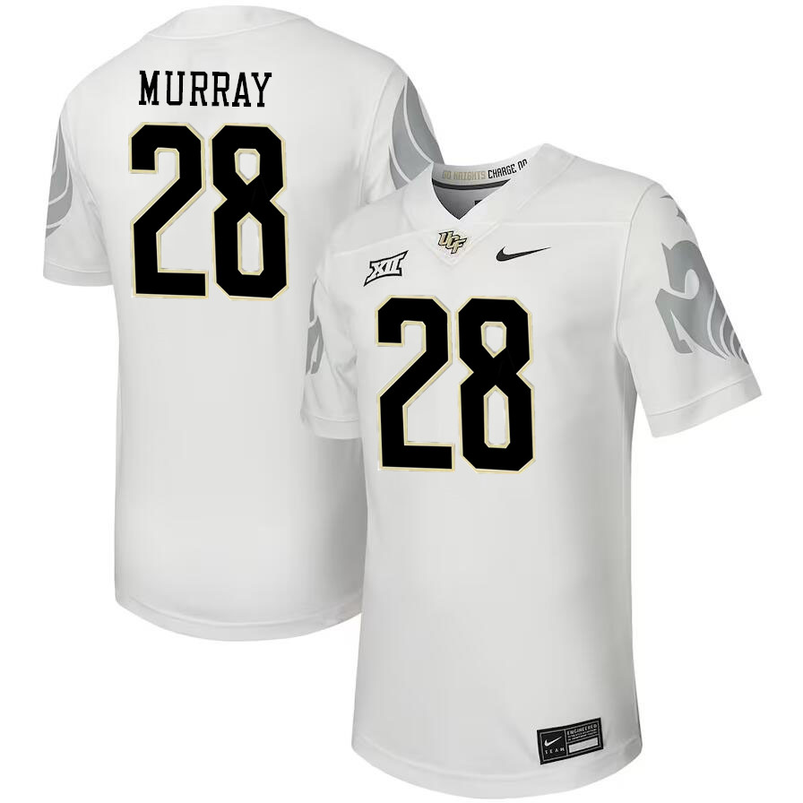 #28 Latavius Murray UCF Knights Jerseys Football Stitched-White